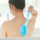 Long Handled Plastic Body Bath Shower Back Brush Skin Cleaning Blue 4