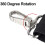 Adjustable Golf Bag Strap, Single Padded Adjustable Straps, Universal Backpack Shoulder Strap with 5