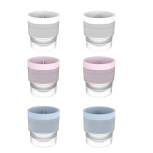 6Pcs Ice Ball Mould, Silicone Ice Ball Makers, Round Ice Cube Moulds for Whisky, Cocktails, and Soft Drinks, Large Sphere Ice Cube Mould for Home