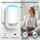 Air Ionizers for Home 3-Pack,Negative Ion Generator EU 2