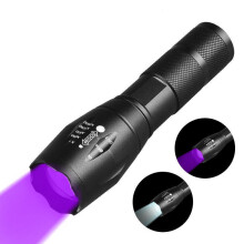 Super Bright 120000lm UV Torch Ultra Violet Flashlight Blacklight Light Lamp LED NO.411 Edition 1129