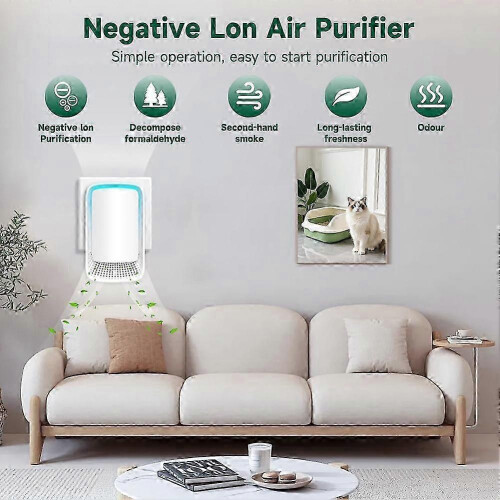 Air Ionizers for Home 3-Pack,Negative Ion Generator EU 2