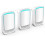 3-Pack Negative Ion Air Purifiers with EU Plug for Home Use 1