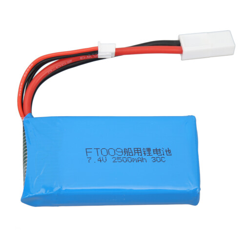 7.4V 2500mAh RC Lithium-Batterie für Speedboot Feilun FT009 1