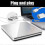 Συμβατό με Macbook Pro Air Mac PC Laptop USB Εξωτερική υποδοχή USB σε μονάδα εγγραφής CD / 4