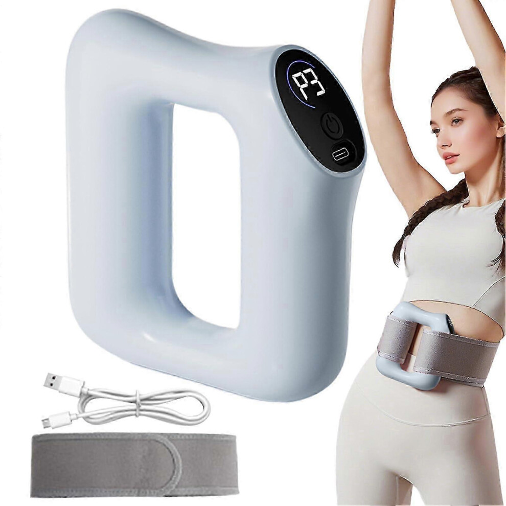 Blue Multifunctional Fullbody Fascia Ring Electric Fascia Massage Device For Muscle Knot Recovery And Relaxation Fullbody Massager For Massage