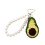(Avocado) Fruit Pearl Keychain - Cute Home Decor Gift 2