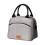 (Gray) Insulated Waterproof Lunch Bag for Work 1