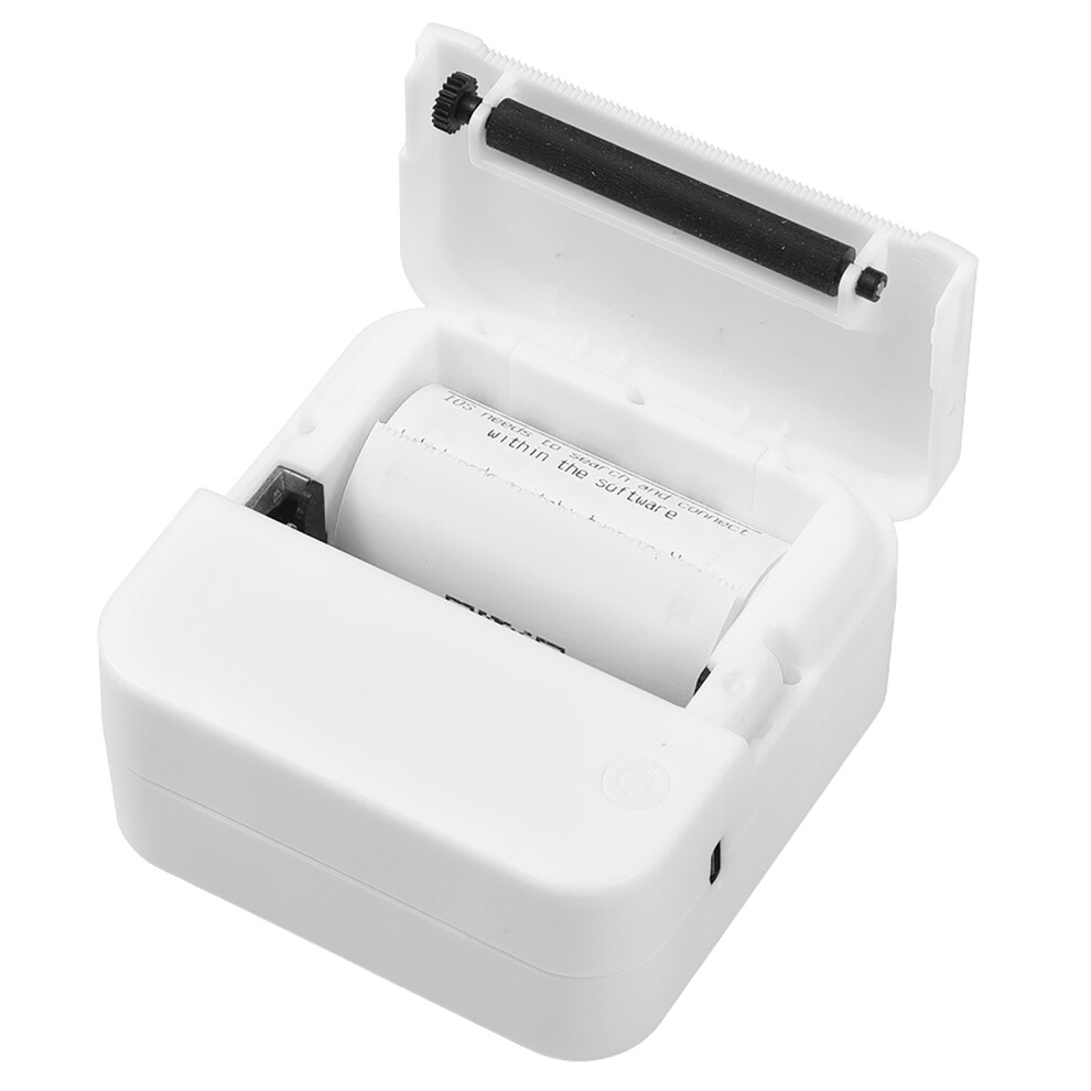 Mini Pocket Thermal Printer 203Dpi Instant Photo Printing Bluetooth W/Paper Roll 4121388115806