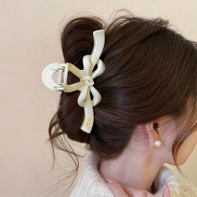 (4) Elegant Bow Hair Clip for All Hair Types