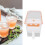 Large 6L Orange Cold Kettle with Filter, Multi-Function Beverage Storage 1