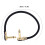 30cm Flat Gold Guitar Patch Cable for Effect Pedals & Power Supply Accessory 2