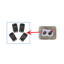 5PCs High Quality Remote Control Car Key Sticker for Opel/Vauxhall Astra J Zafira B C Insignia Replacement Logo Badge Emblem