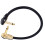 30cm Flat Gold Guitar Patch Cable for Effect Pedals & Power Supply Accessory 8