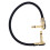 30cm Flat Gold Guitar Patch Cable for Effect Pedals & Power Supply Accessory 15