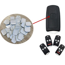 5/10Pcs Car Remote Key Aluminum Logo Sticker For Honda Civic Fit Jazz Accord CRV HRV City Odyssey Passport Pilot Vezel Insight