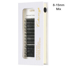 (8-15 Mix) Realistic Y-Shape Eyelashes for Women, Easy DIY Makeup
