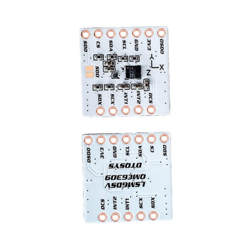 10 Pezzi LSM6DSV + Modulo QMC6309 per Tracker SlimeVR e per Tracker Slime Smol, Modulo Sostitutivo ICM-45686 + Modulo QMC6309 2