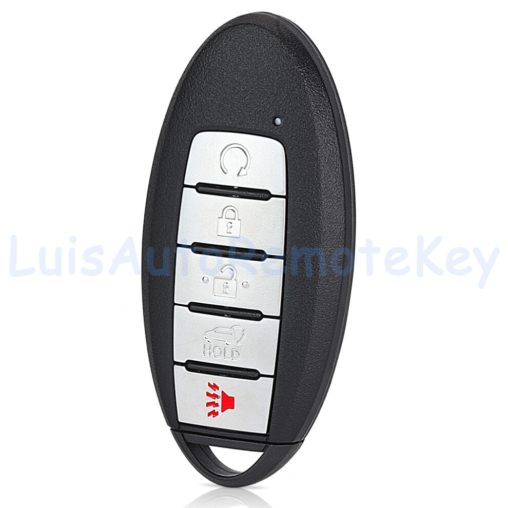 5 Buttons Smart Remote Key Fob 433Mhz 4A Chip Replacement For Nissan Murano 2021-2024 Continental: S180144911 P/N: 285E3-9Uh7a 6935161647051