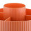 Orange 360 Rotating Pencil Cup 5 Slots 1