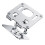 Tabletständer Desktop silbernes Aluminium drehbar 9