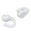 White Open-Ear Ear Clip BT Earbuds Power Display 11