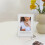 2pcs L-Shaped Photo Frame 9.6x4.3x6.8 Transparent 6