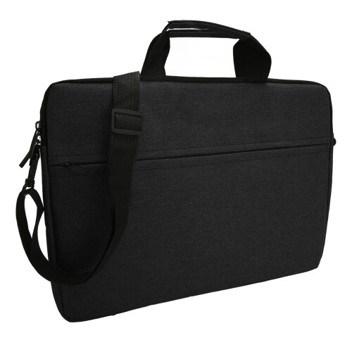 Waterproof 15.6Inch Laptop Sleeve Case Portable Polyester Notebook Protector Black