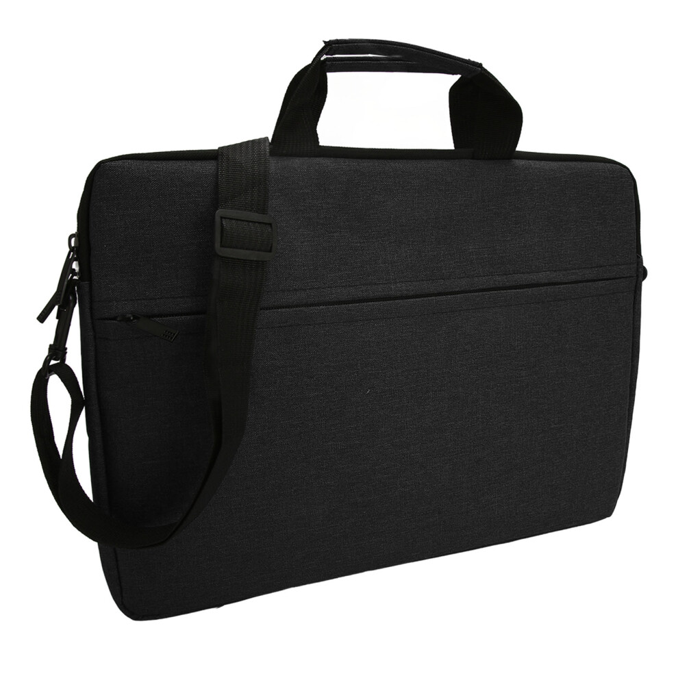 Waterproof 15.6Inch Laptop Sleeve Case Portable Polyester Notebook Protector Black 9341388116589