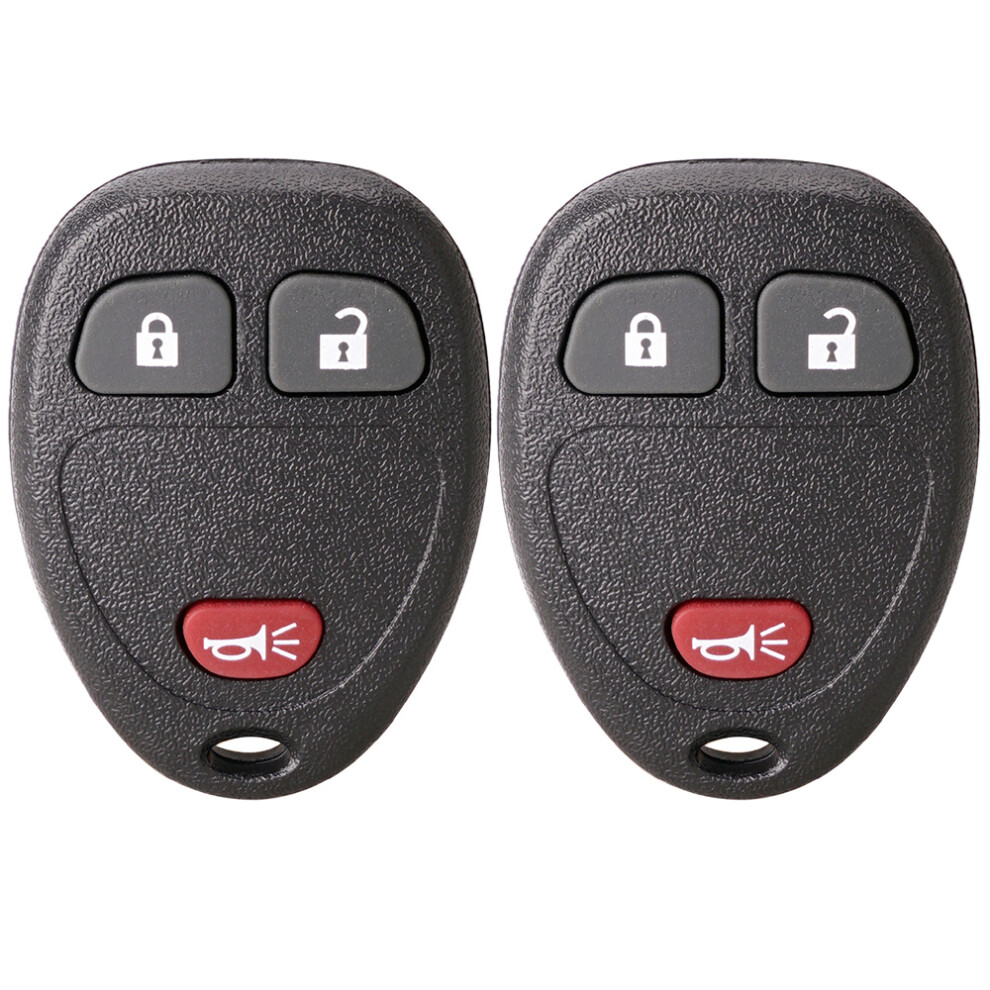 2Pcs Car Remote Key Fob Case Shell Fit For Chevy Silverado Traverse Equinox Robust Gmc Ouc60270 Ouc60221 315Mhz Key Shell Cover 6935161639339