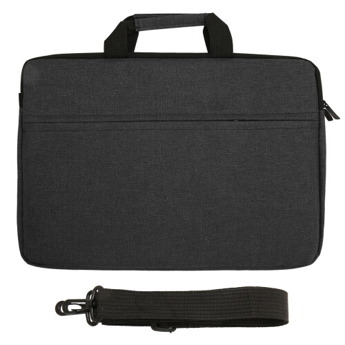 Waterproof 15.6Inch Laptop Sleeve Case Portable Polyester Notebook Protector Black 2