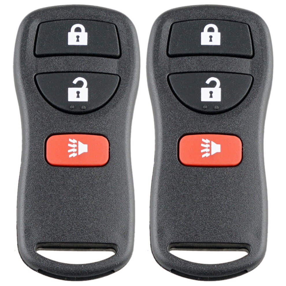 2Pcs 3 Buttons Car Remote Key Shell Fob Case Cover Fit For Nissan Murano Infiniti Armada Pathfinder 315Mhz Kbrastu15 Cwtwb1u733 6935161639094