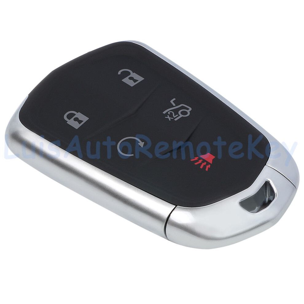 5 Buttons Modified Smart Remote Key Fob 315Mhz Id46 Chip Replacement For Cadillac Srx Ats Xts Elr 2010-2015 Fcc Id: Nbg009768t 6935161646832