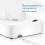 White Electric Bottle Dispenser 16.2oz 1200mAh USB 5