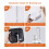 White Electric Bottle Dispenser 16.2oz 1200mAh USB 8