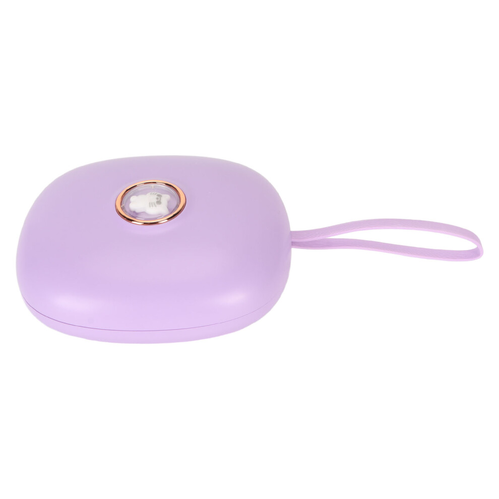 Vibrating Digital Alarm Clock For Kids & Students, 10X9x3cm Lilac/Purple