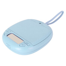Himmelblauer vibrierender Digitalwecker für Schüler & Kinder, 10x9x3cm