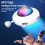White Automatic Cat Toy 56*156*92mm 300mA USB 9