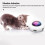 White Automatic Cat Toy 56*156*92mm 300mA USB 7