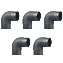5X 60mm Auto Riscaldatore Ad Aria Condotto Tubo di Sfiato Aria di Uscita L Forma Gomito Bend Tubo di Scarico Connettore per Webasto Eberspaecher