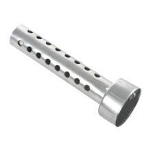 6X Silver Motorcycle Exhaust Can Muffler Insert Baffle DB Killer Silencer 45mm X 140mm