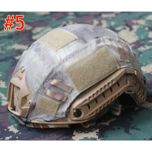 (#5) Tactical Airsoft Military Paintball Gear Fast Helmet Cover Accessories for CS Hunting