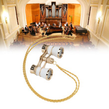 3X25 Theater- und Opernferngläser, Weiß, 25mm Objektiv