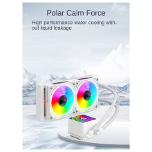 COOLMOON 240 Radiatore Raffreddato Ad Acqua All-In-One per Computer Desktop PWM Ventola di Raffreddamento Argb A Temperatura Controllata Radiatore