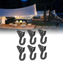 50 Stück Outdoor-Campinghaken – winddicht fürs Zelt