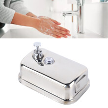 Wandmontierter Seifenspender aus Edelstahl 500 ml