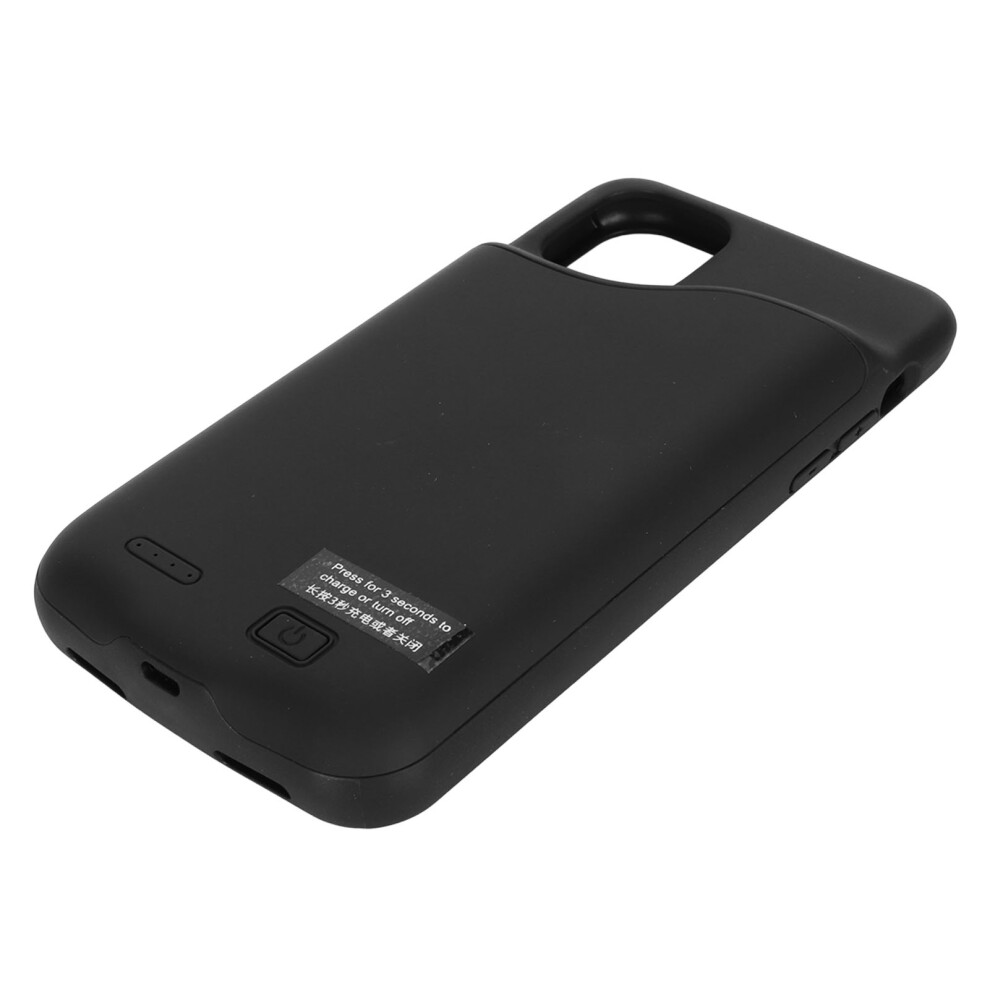 6000Mah Iphone 11 Battery Case With 4 Led Indicators And Smart Chip Black 8491388119187