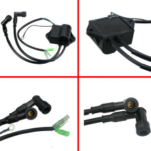 3B2-06060 CDI para Motor de Popa 9.8HP 8HP 2 Tempos Hidea HDX 3B2-06060-0 3B2-06060-1 Bobina de IgniçãO Do Motor Do