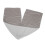 U Shaped Cooling Hoodie Towel 64g Grey Microfiber 14