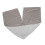 U Shaped Cooling Hoodie Towel 64g Grey Microfiber 12